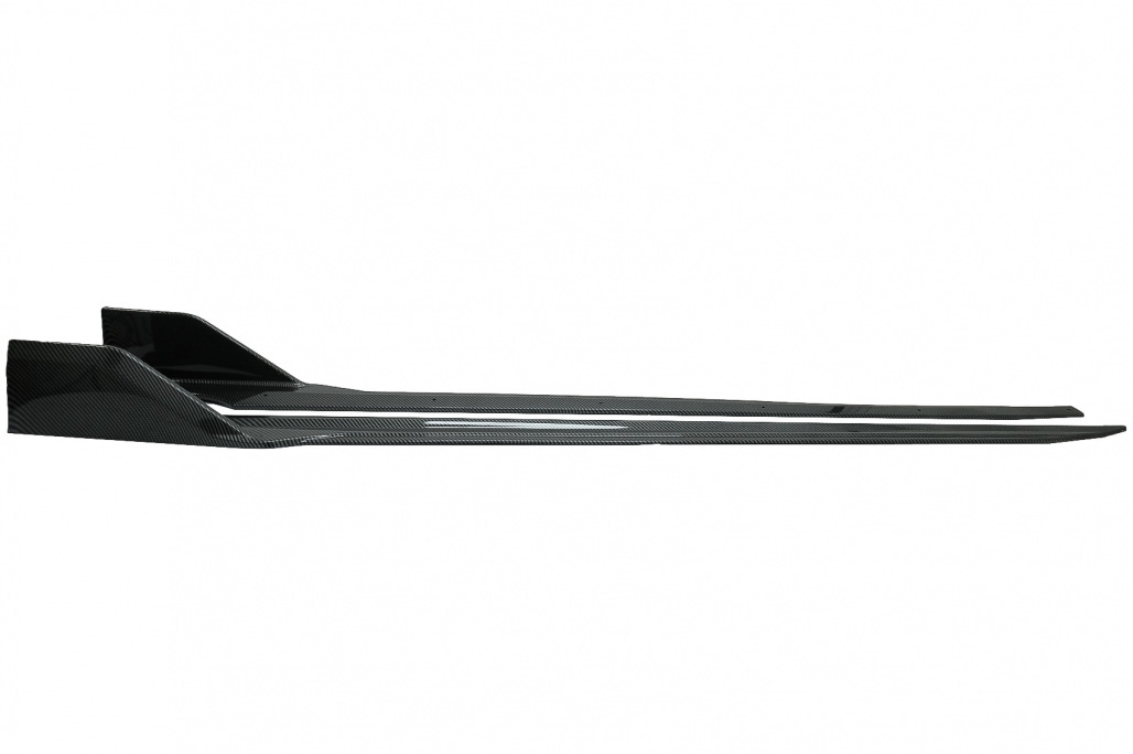 Zijskirts passend voor BMW X5 G05 M-Tech Black Knight Design Carbon Look