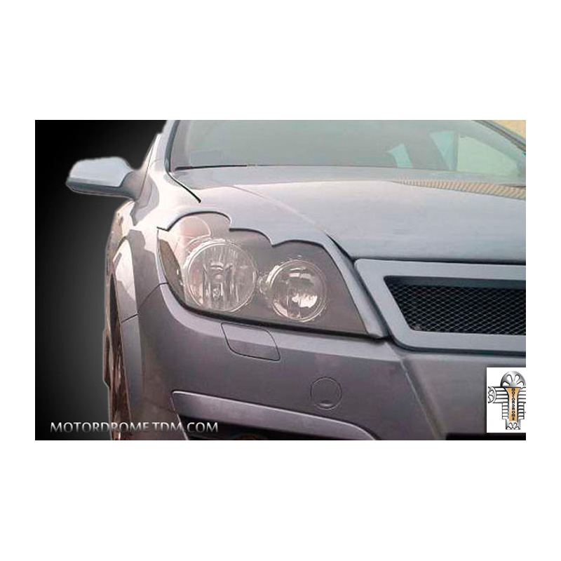 Head Light Spoilers  Opel Astra H 5-doors 2004-2009 (ABS)