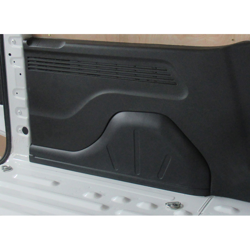 RGM Set inner wheel arch covers  Opel Combo 2018- / Citroën Berlingo 2018- / Peugeot Partner 2018- (Long wheel base) Black