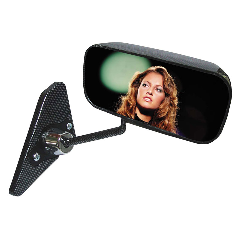 Set universal sport mirrors 'F1' carbon (manual adjustment)