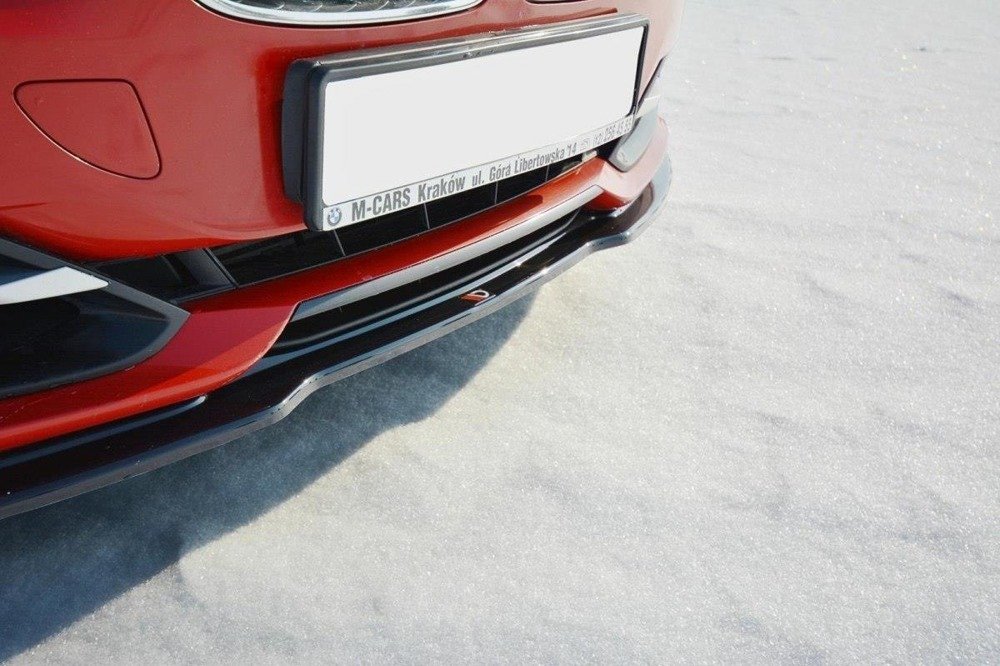 Voorspoiler passend voor BMW 3 Serie F30 11-15 Glossy Black