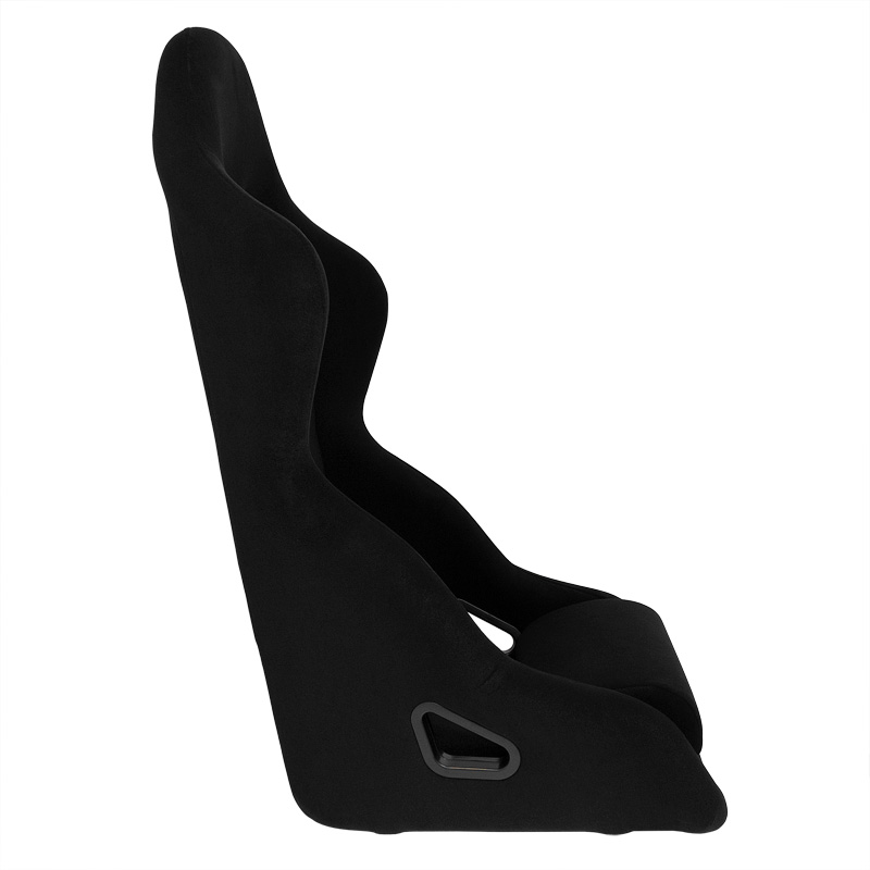 Sport seat 'K12 Wide' - Black - Non-reclinable back-rest - incl. slides