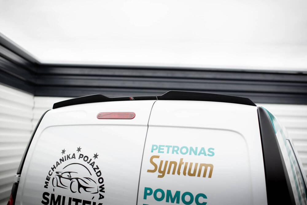 Spoiler passend voor Mercedes Benz Citan Maxton Glans Zwart