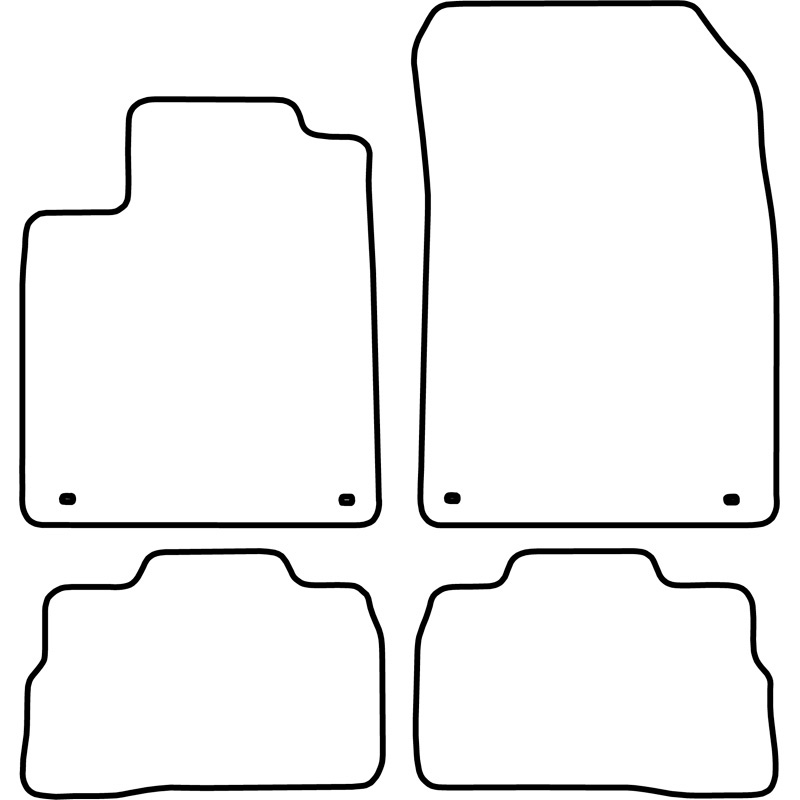 Set car mats  Suzuki Kizashi 2011-