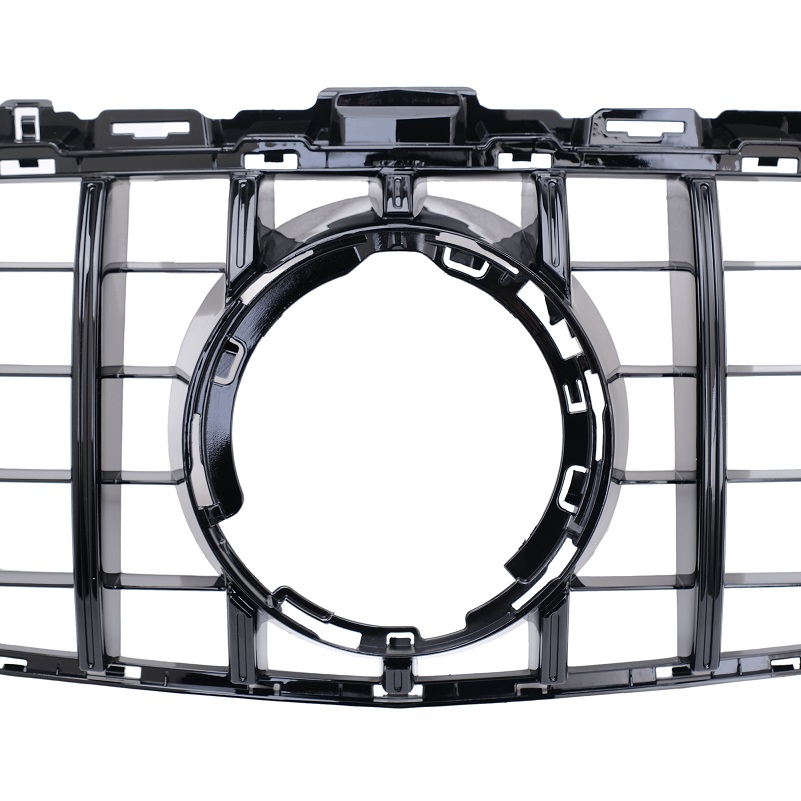 Grill passend voor Mercedes W205 Facelift 18-.. Zwart Glans GT Look
