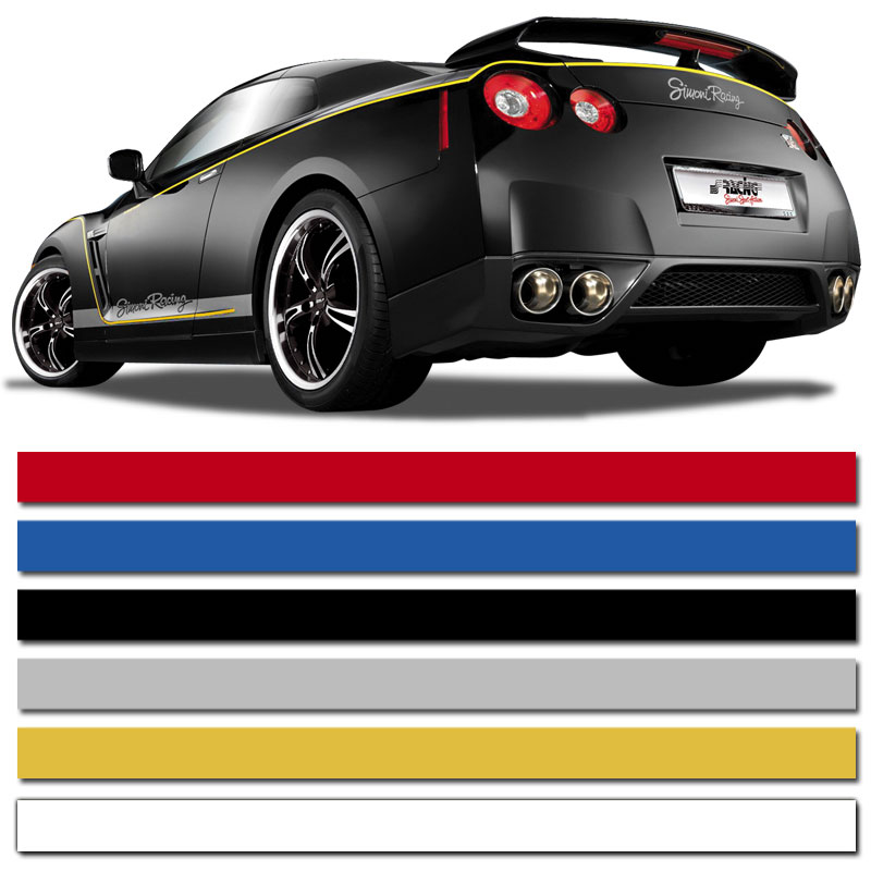 Universal self-adhesive striping AutoStripe Cool200 - White - 3 mm x 975 cm