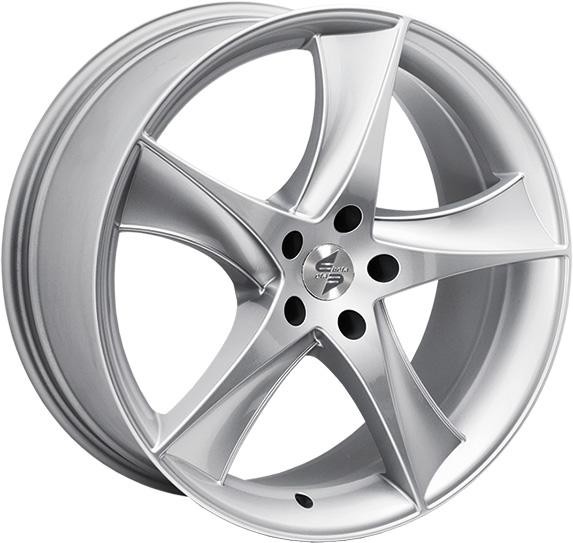 Velgen EtaBeta Jofiel zilver 9.5x21 5x139,7 ET35