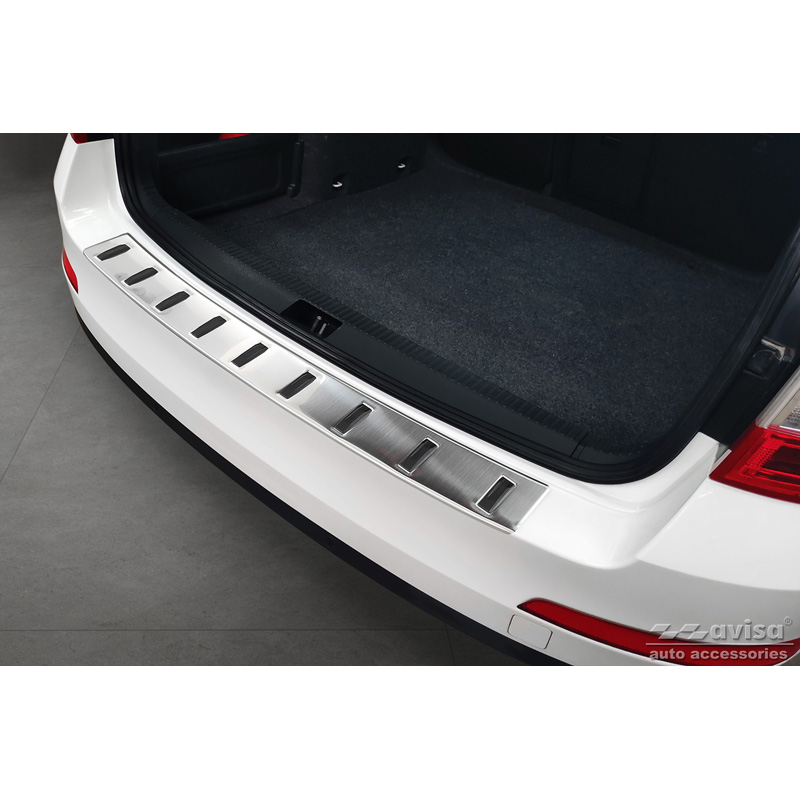 Stainless Steel Rear bumper protector  Skoda Octavia III 2013-2017 'STRONG EDITION'
