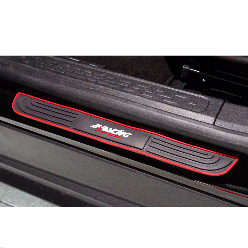 Simoni Racing Door Sill Protectors Rubber - 365x40 mm - 2 pieces