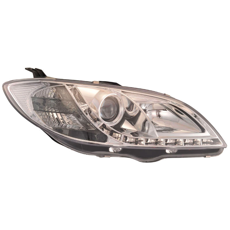 Set Headlights in DRL-Look  Mazda 3 Sedan 2003-2008 - Chrome