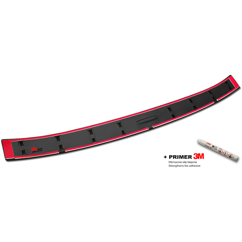 Black Stainless Steel Rear bumper protector  Mazda MX-30 2020- 'STRONG EDITION'