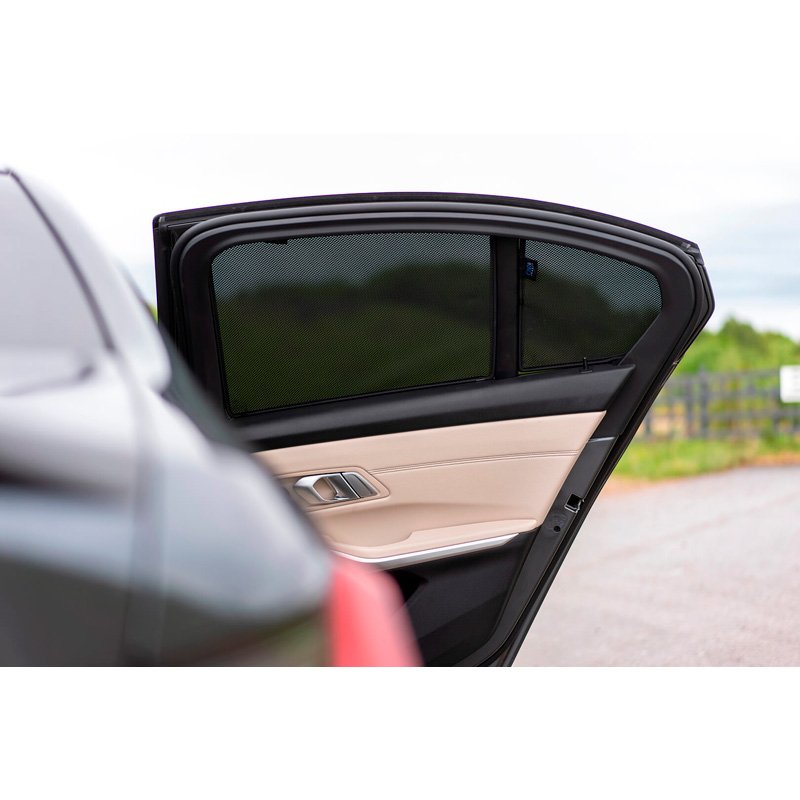 Set Car Shades (rear side doors)  BMW 3-Series G20 Sedan 2019- (4-pieces)
