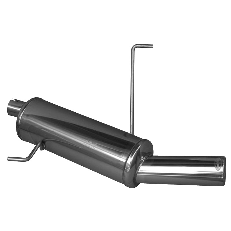 100% Inox Sport Exhaust  Peugeot 206 SW 1.4 16v (90HP) 80mm