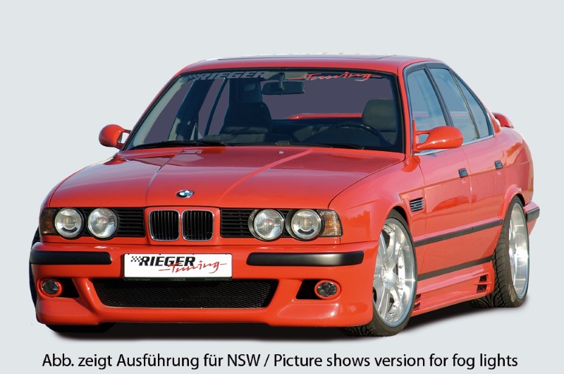 Frontbumper BMW E34 E39-Look Niet M5 Rieger