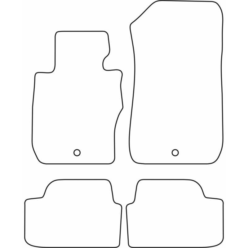 Set car mats  BMW 1-Series E8x 2004- / BMW 3-Series Coupe/Convertible E92/E93