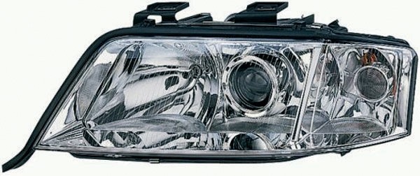 Koplamp rechts Audi A6. 01-04 HELLA H7+H7