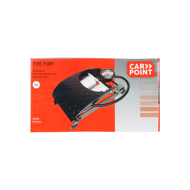 Carpoint Foot-Pump Premium Double
