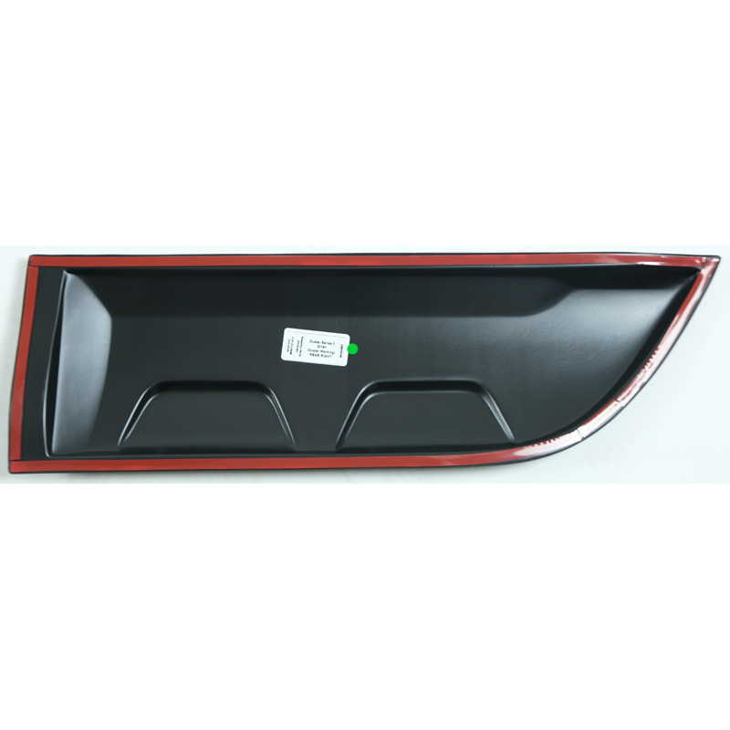 Body Cladding  Dacia Duster II 2018-2024 (Off-Road) (without Duster Marking) - Matt black