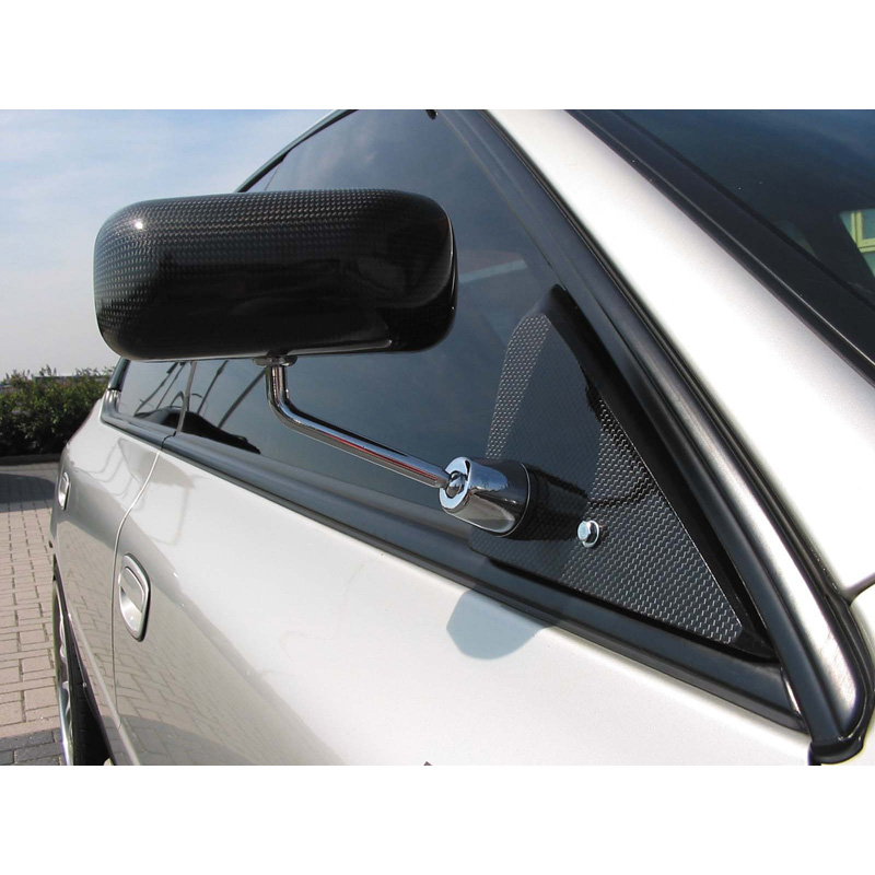 Set universal sport mirrors 'F1' carbon (manual adjustment)