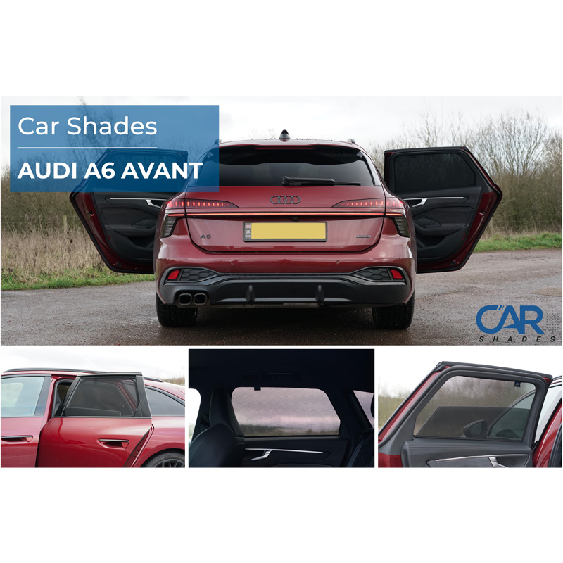Set Car Shades  Audi A6 C9 Avant 2025- (6-pieces)