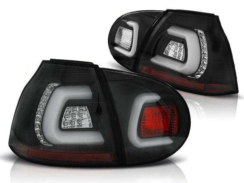 Tail Lights VW Golf V LED Tube Design Black