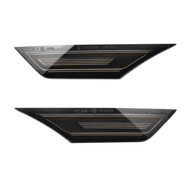 Set LED Side Indicators  Honda Civic X 2016-2022 - Smoke - incl. Dynamic Running Light & Position Light