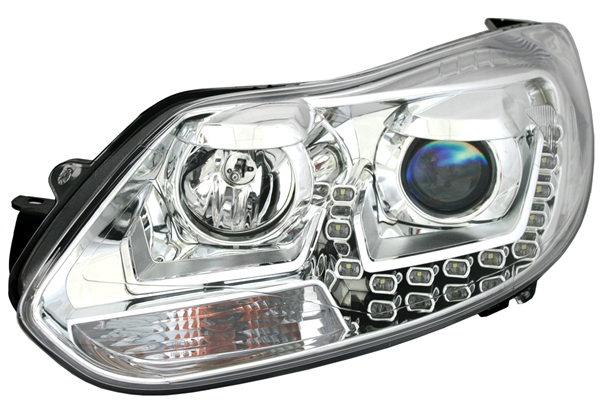 Headlights Ford Focus MK4 12+ black