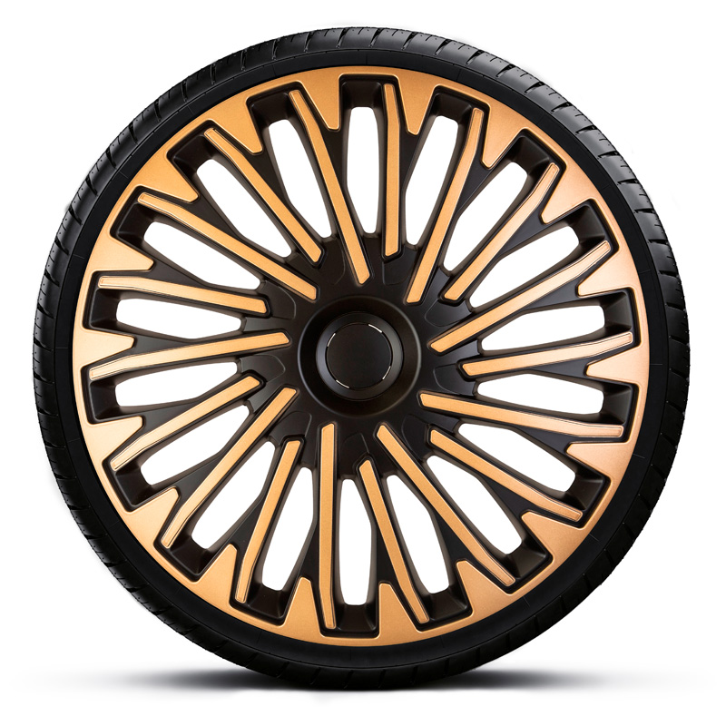 Set wheel covers Soho 14-inch black/gold