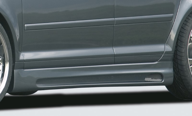 Sideskirts Audi A3 8P Sportback 3-5 Doors Rieger with uitsnede