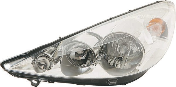 Koplamp rechts P.206+ 09->> H7+H2