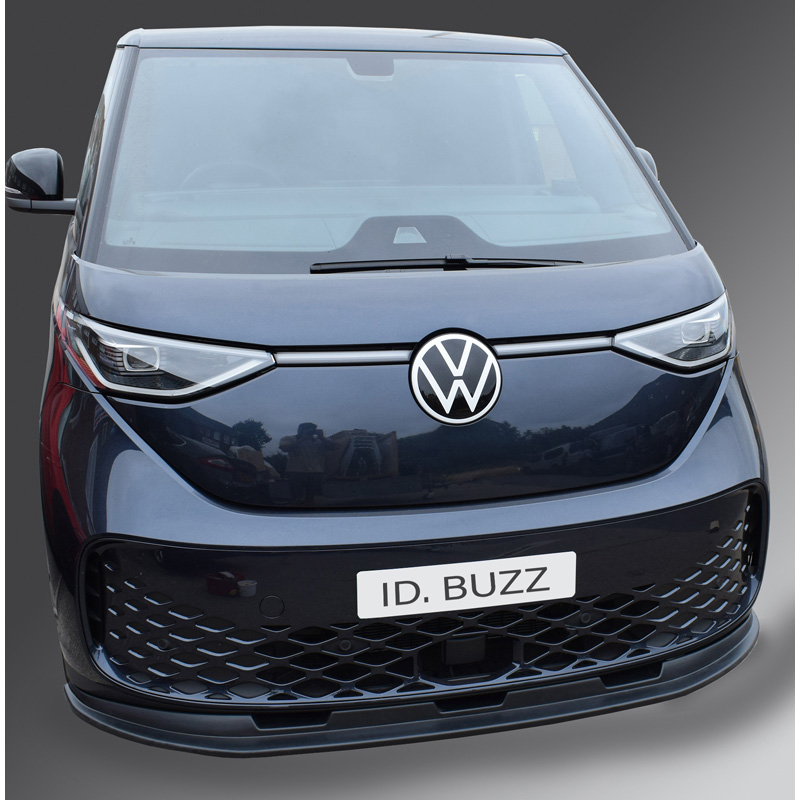 RGM Front spoiler  Volkswagen ID.Buzz & ID.Buzz Cargo 2022- - Black (ABS)