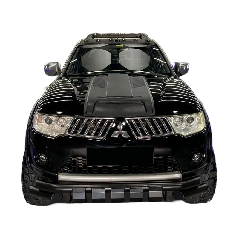 Bonnet Scoop  Mitsubishi L200 Triton 4 2007-2014 - Matt black