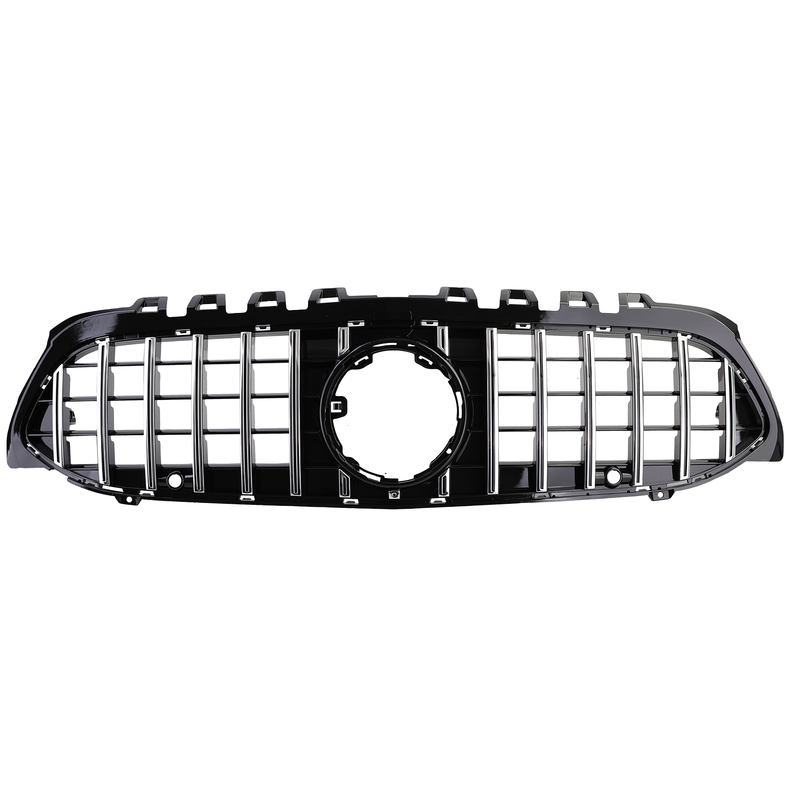 Grill passend voor Mercedes A klasse W177 / V177 GT-Look Zwart/Chroom