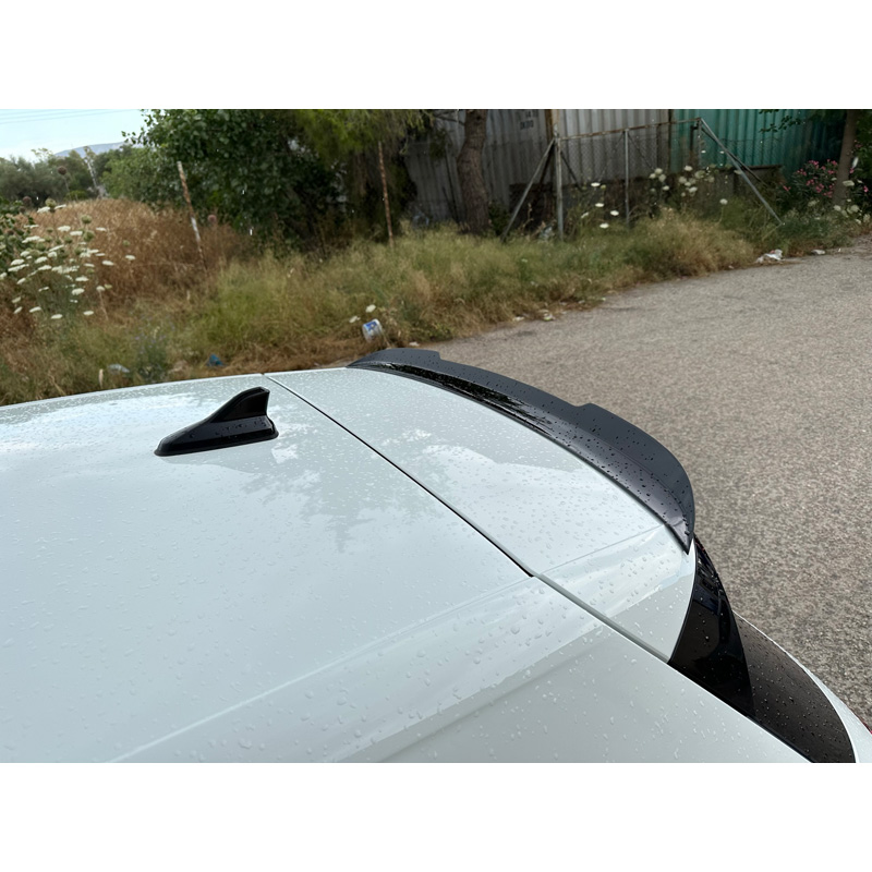 Roof spoiler (Spoiler Cap)  Volkswagen Golf VIII (CD1) GTI / R 2020- (ABS Gloss black)