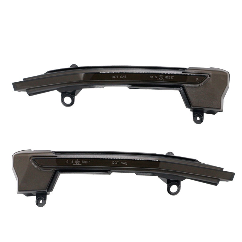 Set LED Side-Mirror Indicators  Seat (Cupra) Ateca 2016- & Seat Tarraco 2019- - Smoke - incl. Dynamic Running Light