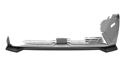 Front Spoiler Peugeot 3008 (3rd Generation) / E-3008 – CSR Automotive Cup Spoiler Lip High-Gloss Black