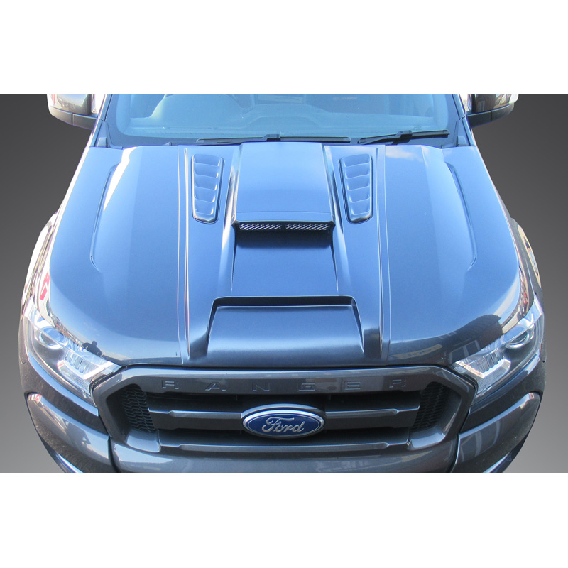 RGM air-intake  Ford Ranger (TKE) Facelift 2016-2022 - (ABS) Black