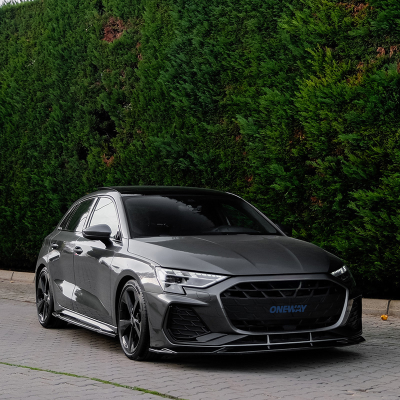 Oneway Complete body kit  Audi A3 (8Y) Sedan S-Line/S3 Facelift 2025- - Gloss black