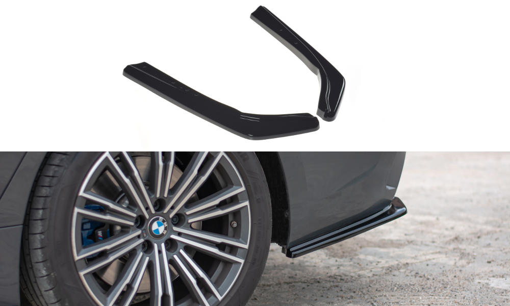 Diffuser Hoeken BMW 3 Serie G20 M-Pakket Gloss Black