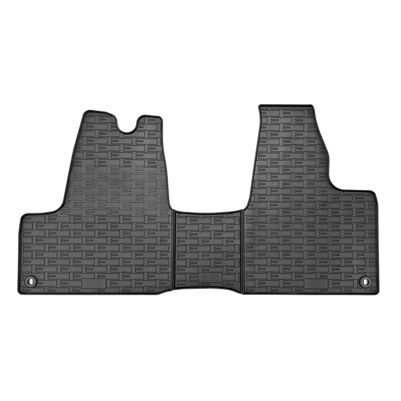 Rubber car mats set  Maxus eDeliver 3 (ev-30) 2020- (3-pieces + fixing system)