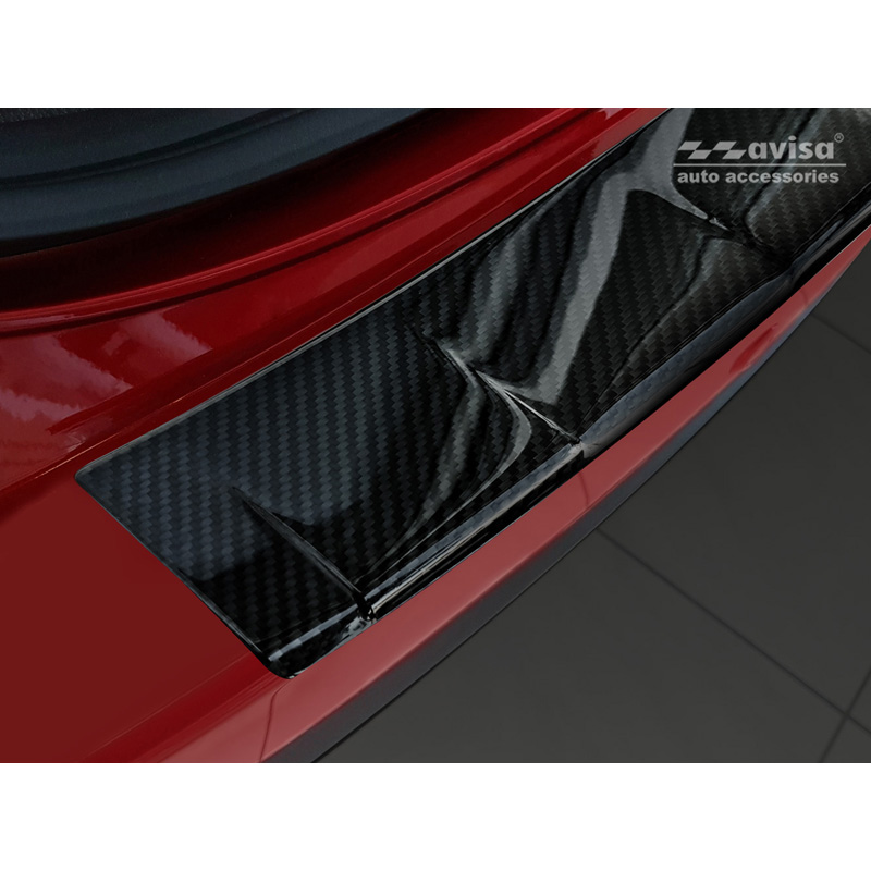 Real 3D Carbon Rear bumper protector  Mazda CX-5 II 2017- incl. Facelift