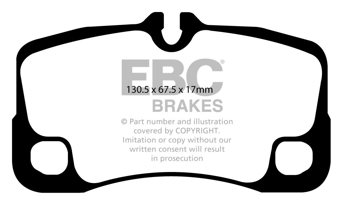 EBC Brakes PORSCHE 911 (997) (Cast Iron Disc Only) 3.6 Carrera 2