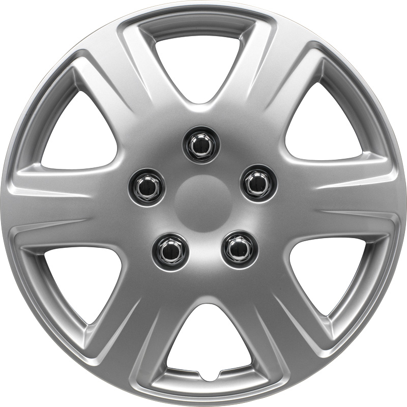 Set wheel covers Louisiana 14-inch silver