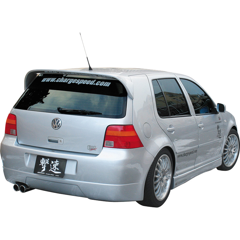 Chargespeed Rear Bumper  Volkswagen Golf IV (FRP)