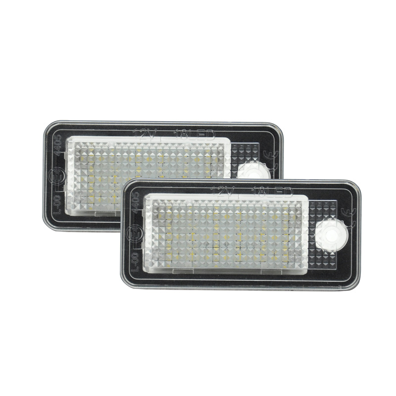 Set LED License Plate Lights  Audi various models
