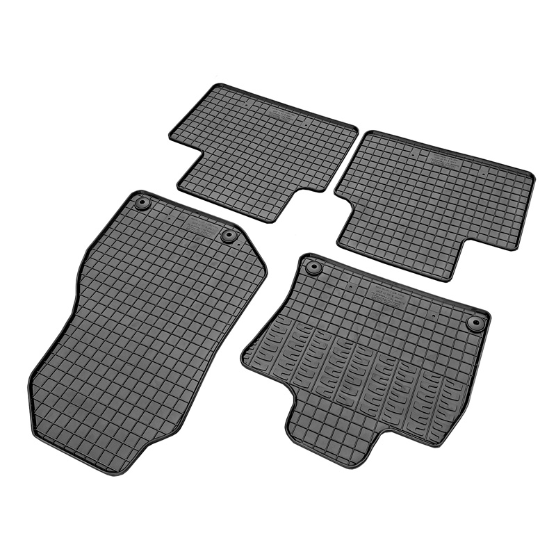 Rubber car mats set  Lynk & Co 01 2021- (4-pieces + fixing system)