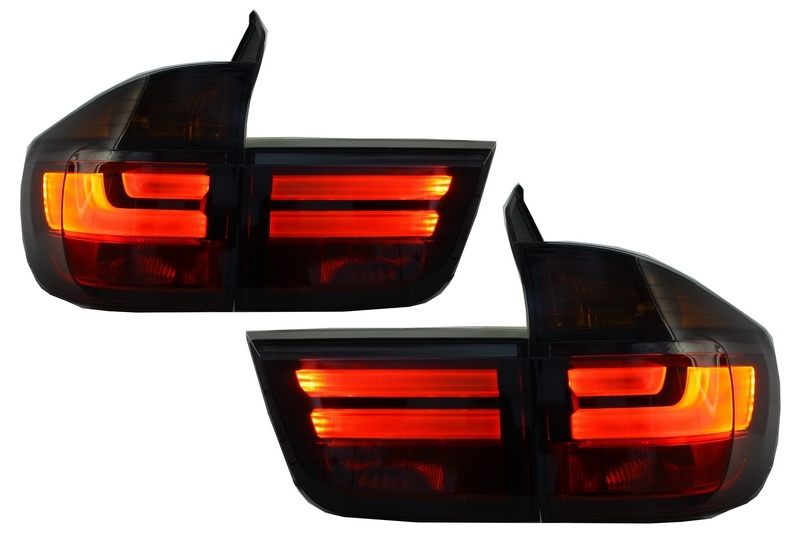 BMW X5 E70 06-10 LED Tube Black Taillights