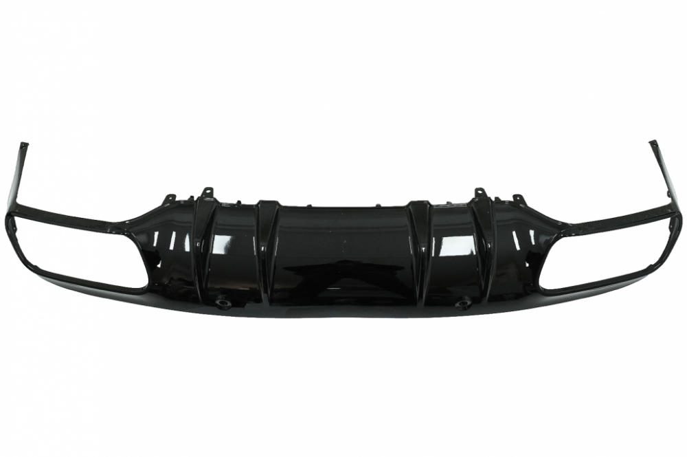 Diffuser passend voor Mercedes C205 A205 Coupe / Cabrio 15-19 C43 Design