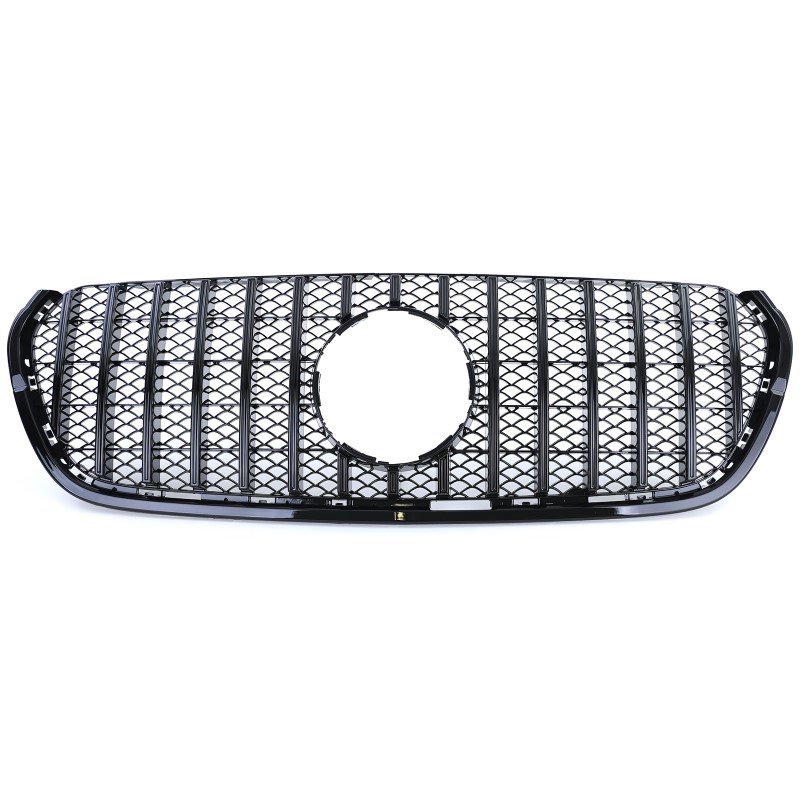 Grill passend voor Mercedes X klasse W470 17-20 GT Look Zwart