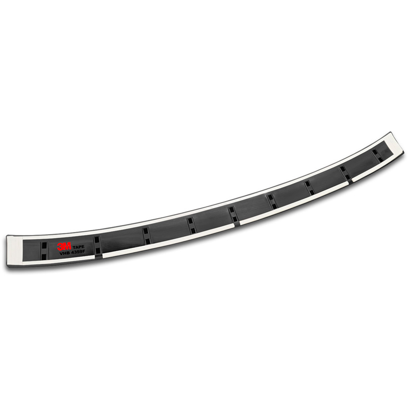Avisa Stainless Steel STRONG EDITION Rear Bumper Protector  Ford Kuga III ST-Line / Vignale 2019-2024 & Facelift 2024- - Black